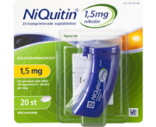 NiQuitin® komprimerade sugtabletter